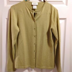 Neiman Marcus Wool Cardigan